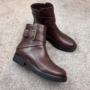 New! Unisa Brown Unjezzo ankle boots size 9